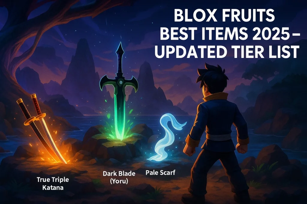 Blox Fruits Best Items 2025 – Updated Tier List