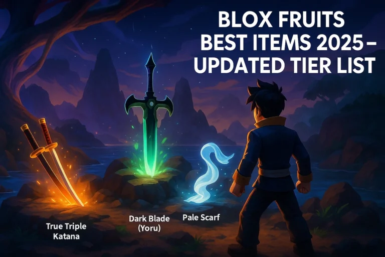 Blox Fruits Best Items 2025 – Updated Tier List