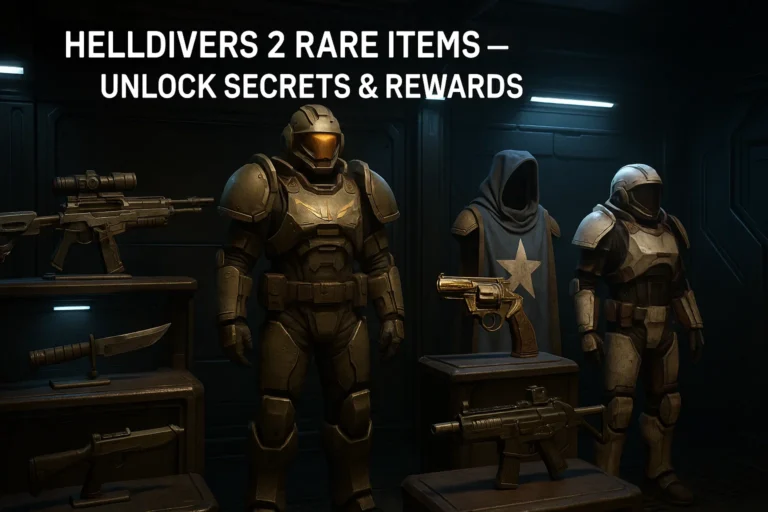 Helldivers 2 Rare Items Explained – Unlock Secrets & Rewards
