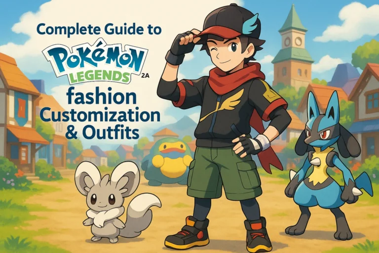 Complete Guide to Pokémon Legends ZA Fashion Customization & Outfits